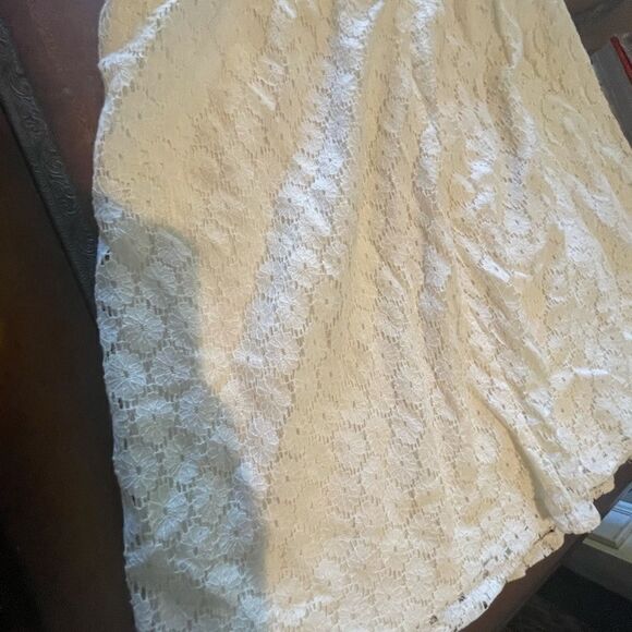 LACEY LINED Mini Skirt! - Picture 2 of 10